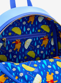 Mochila mini Disney Winnie the Pooh Escena de lluvia