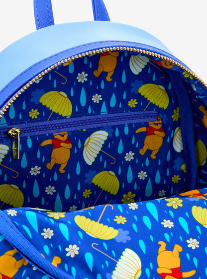 Mochila mini Disney Winnie the Pooh Escena de lluvia