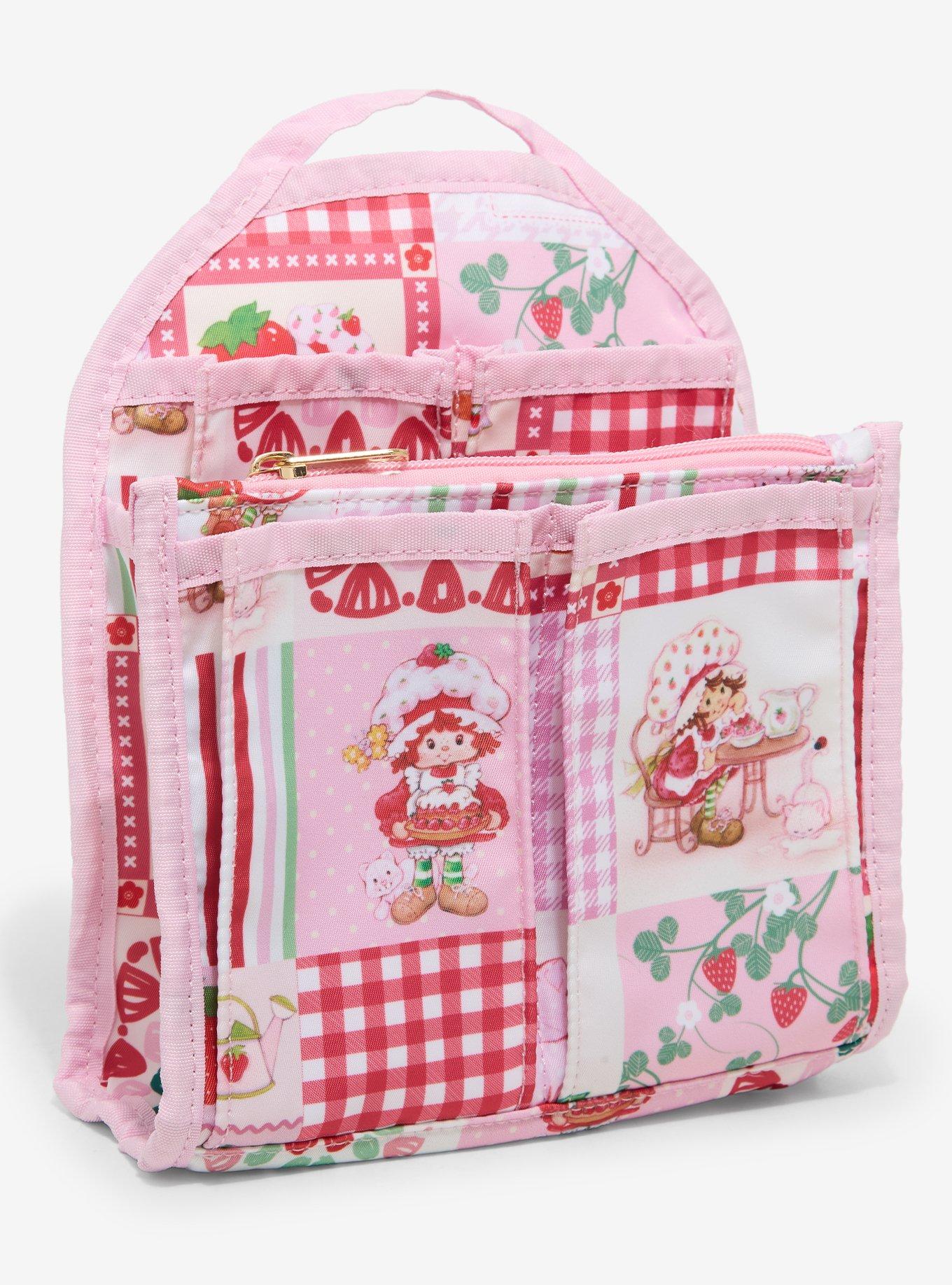 Organizador de mochila mini Strawberry Shortcake Berry Patchwork