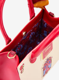 Cartera cruzada Beauty and the Beast con retrato de Belle