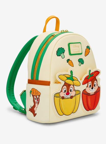 Mochila mini Disney Chip y Dale con verduras