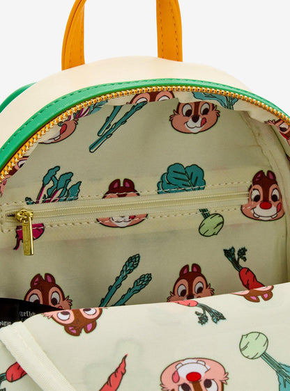 Mochila mini Disney Chip y Dale con verduras