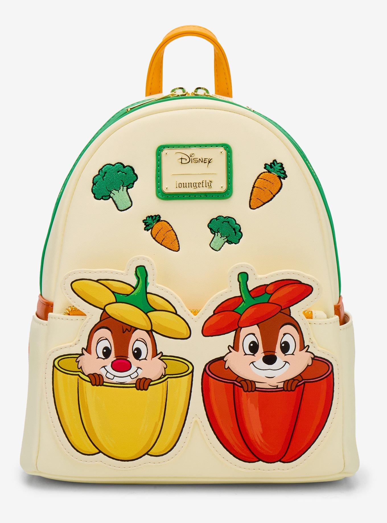 Mochila mini Disney Chip y Dale con verduras