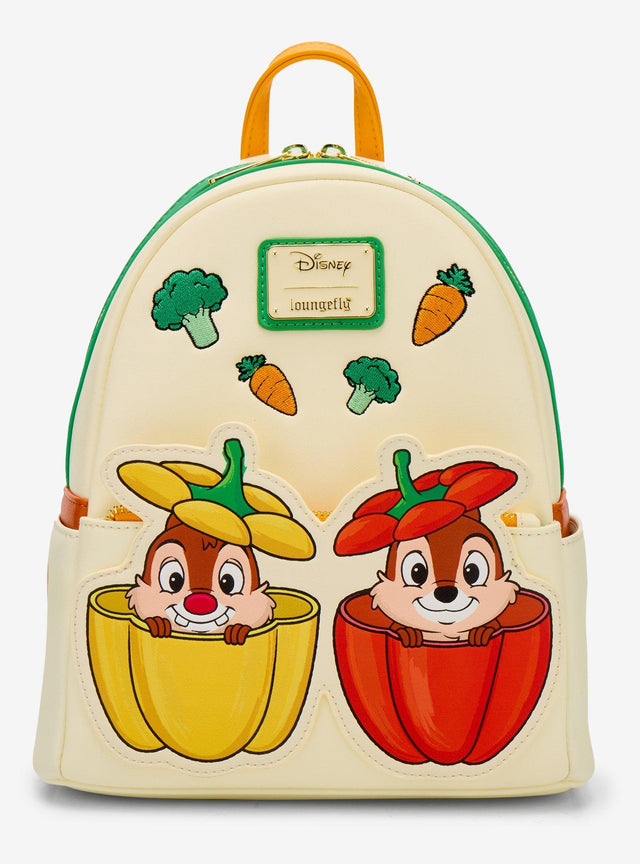 Mochila mini Disney Chip y Dale con verduras