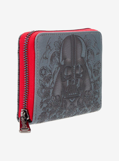 Billetera Star Wars Darth Vader Floral en Relieve