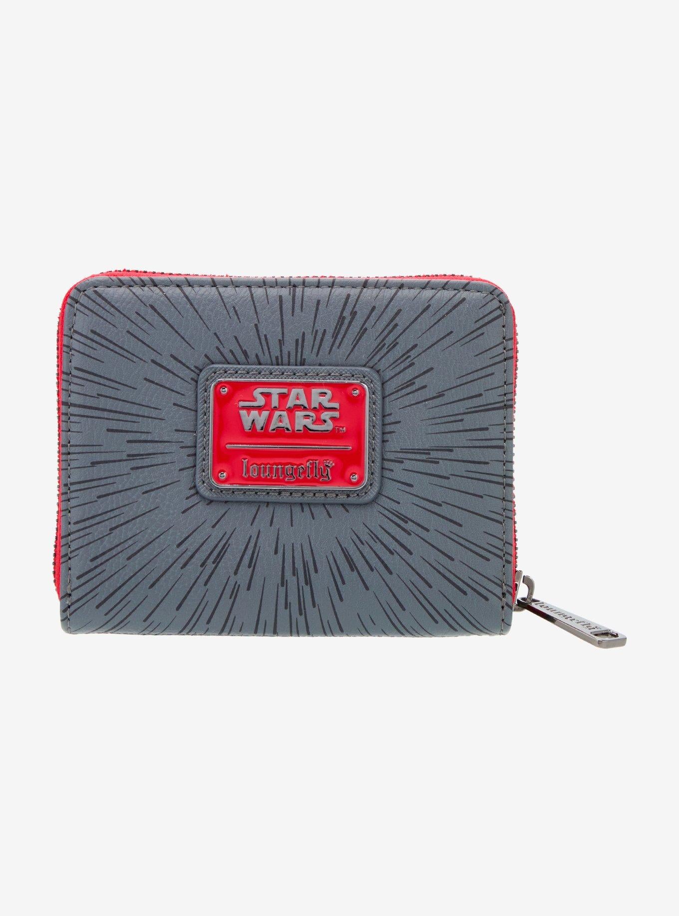 Billetera Star Wars Darth Vader Floral en Relieve