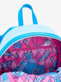 Mini mochila Loungefly de Cenicienta con diseño de vitral