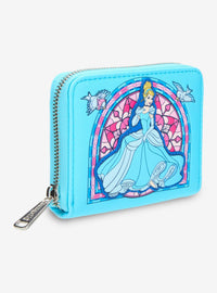 Billetera pequeña Disney Cinderella con vitral