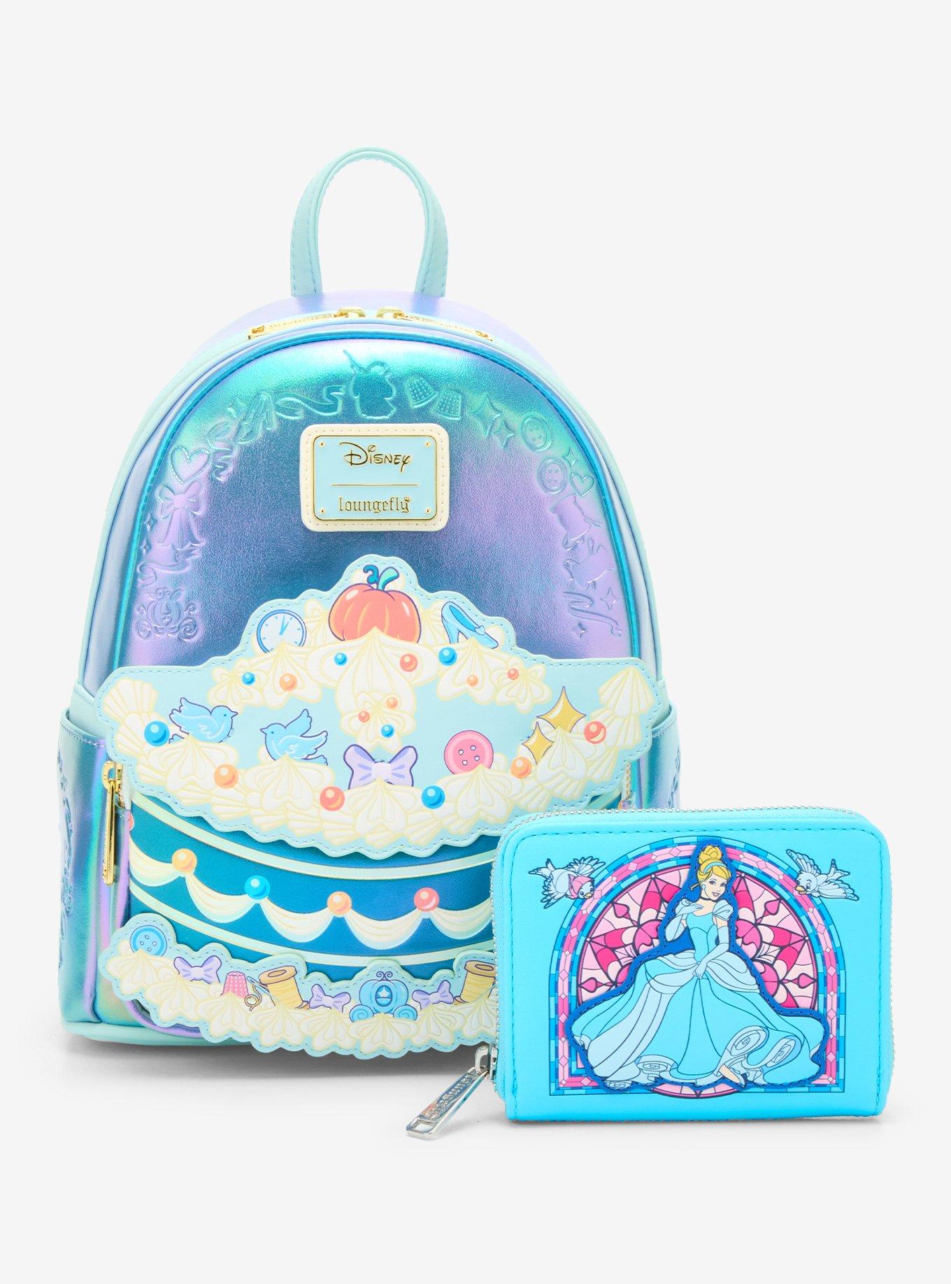 Billetera pequeña Disney Cinderella con vitral