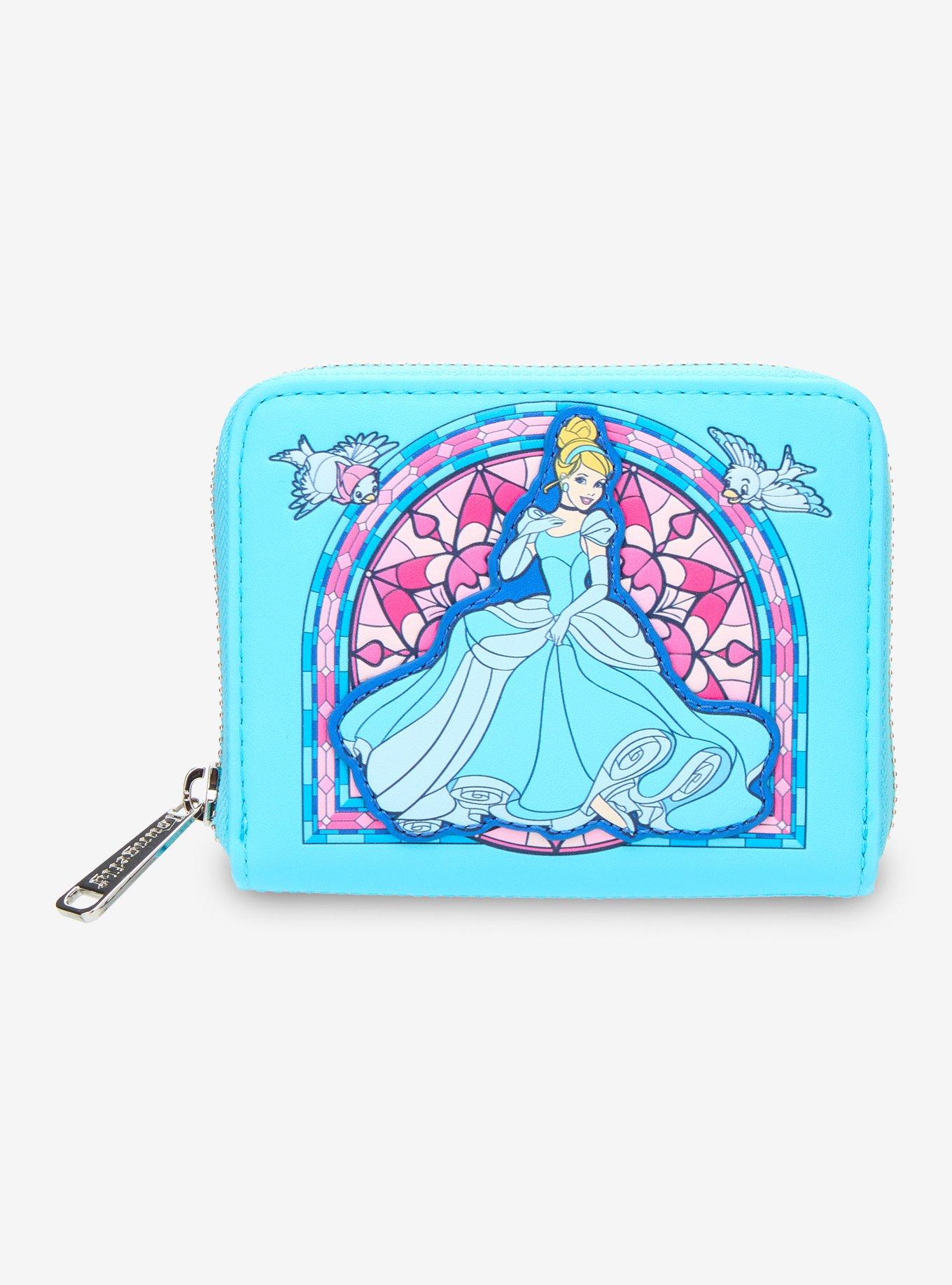 Billetera pequeña Disney Cinderella con vitral