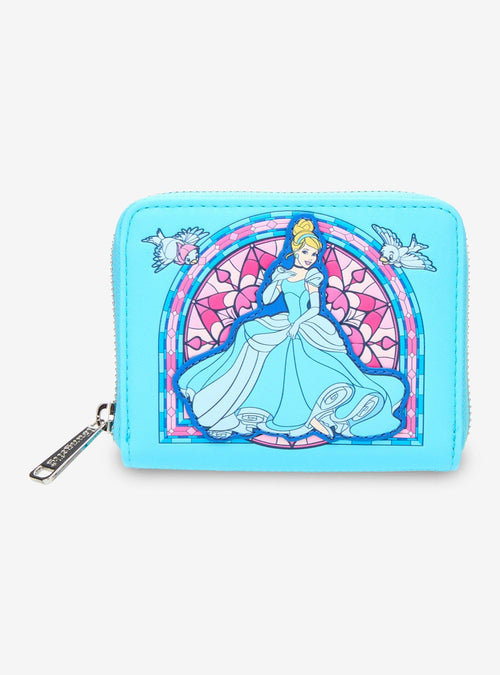Billetera pequeña Disney Cinderella con vitral