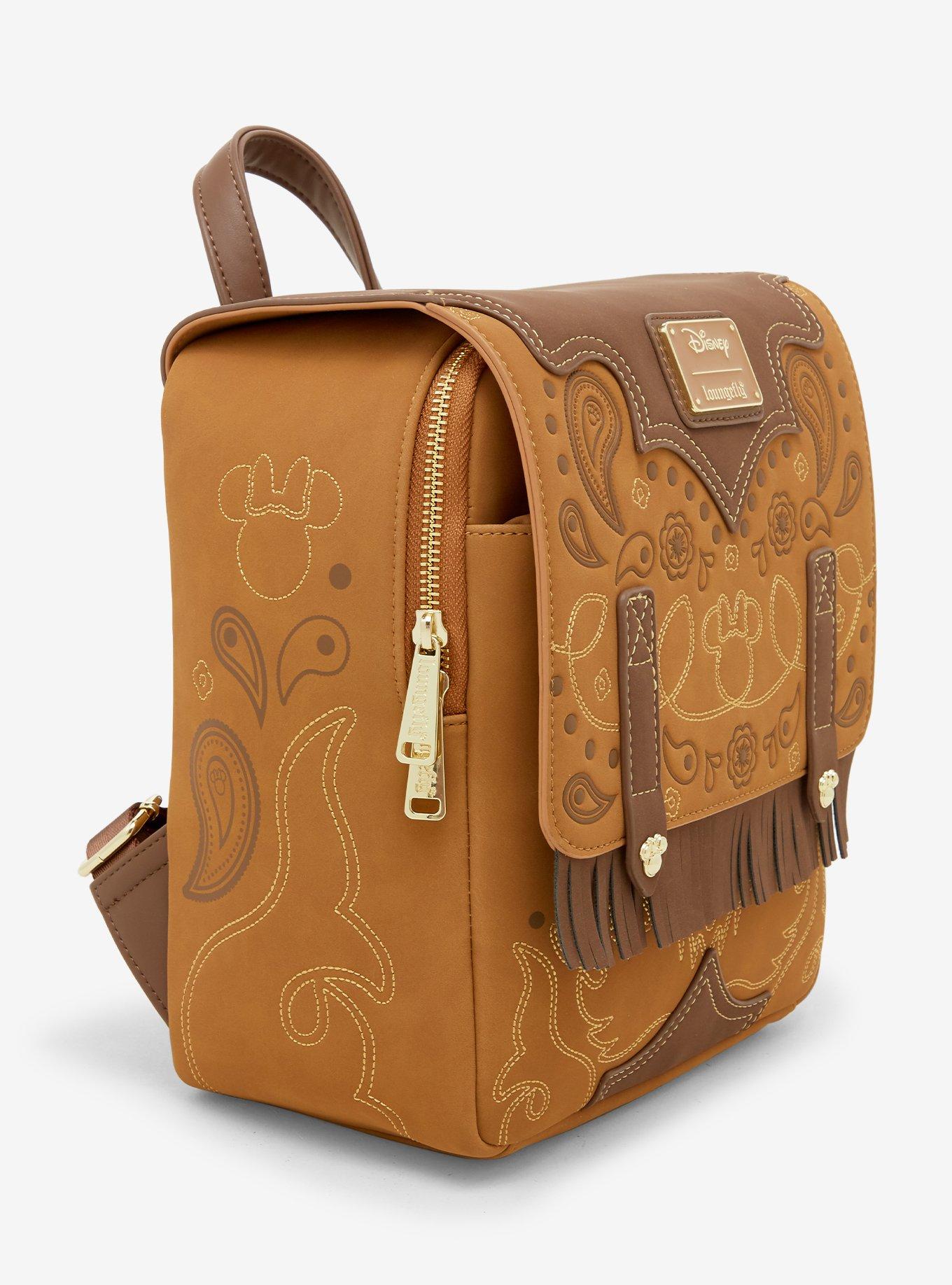 Mochila mini de Minnie Mouse con diseño western