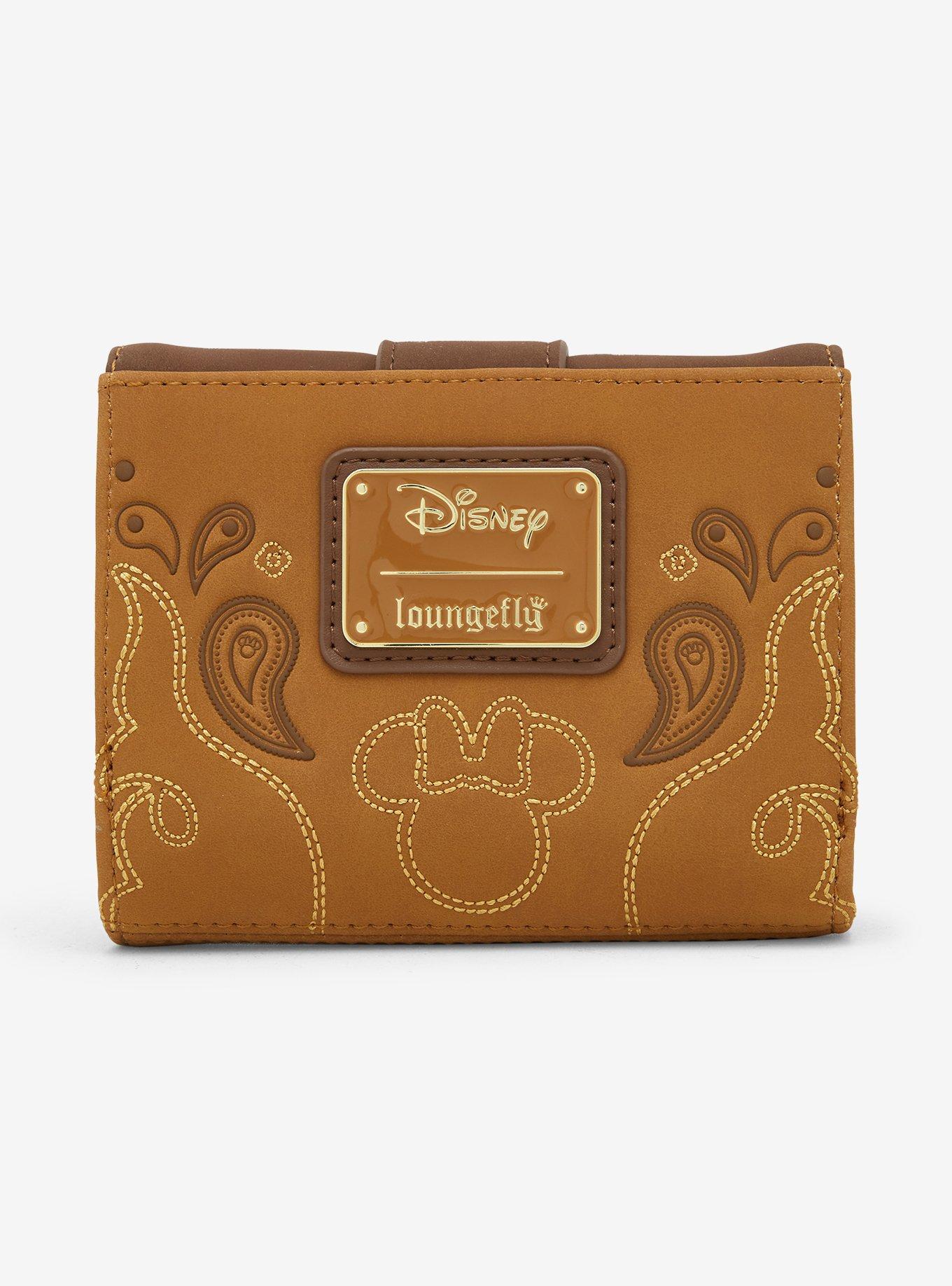 Billetera con diseño western de Minnie Mouse