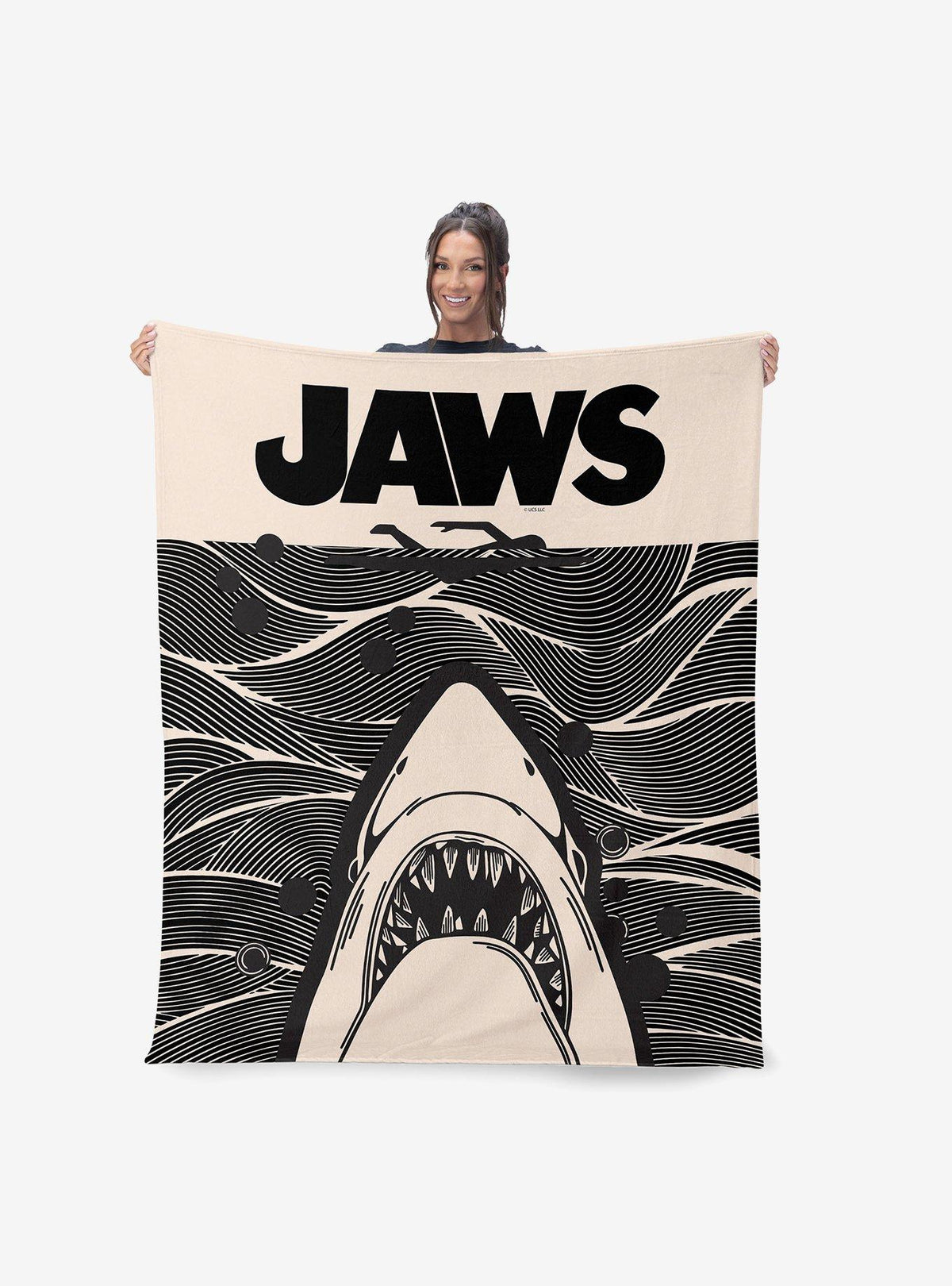 Manta Jaws Duotone Poster