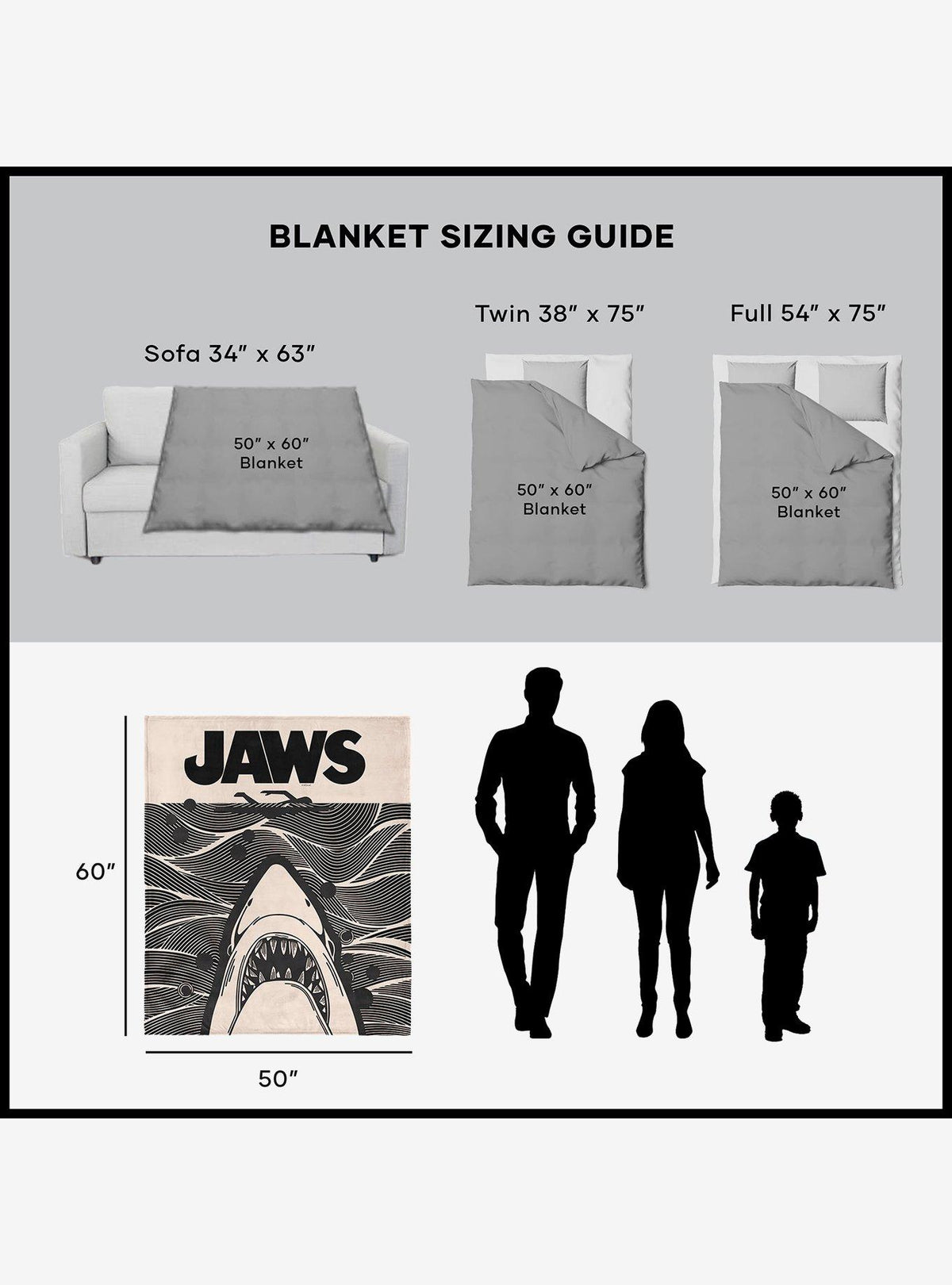 Manta Jaws Duotone Poster