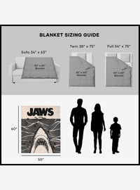 Manta Jaws Duotone Poster