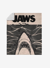 Manta Jaws Duotone Poster