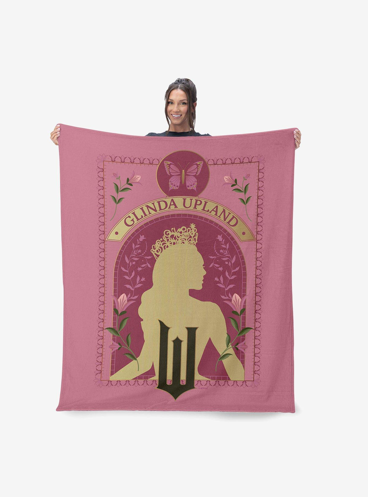 Manta de tacto sedoso Wicked: Glinda Upland