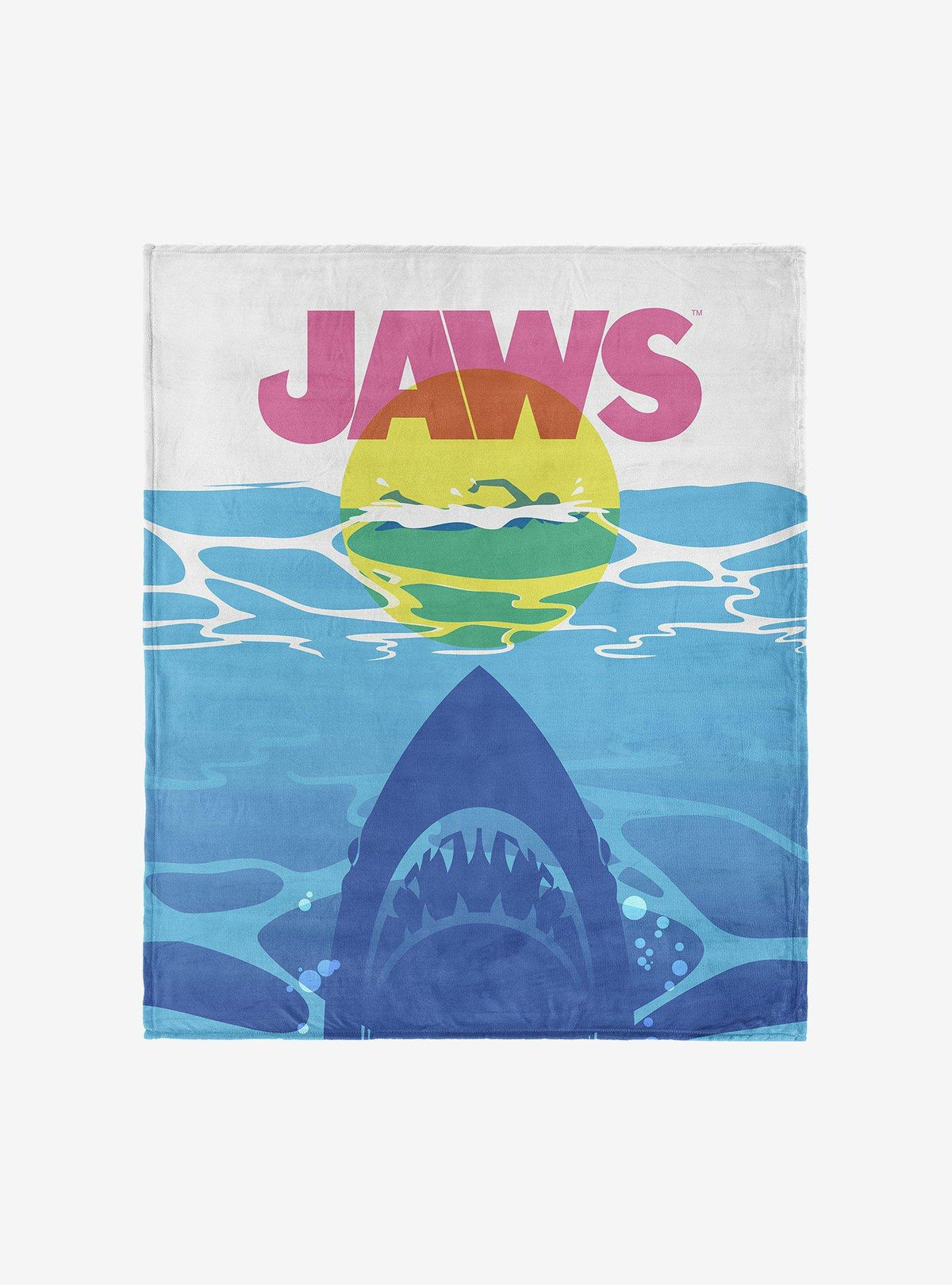 Manta Jaws CMYK Poster