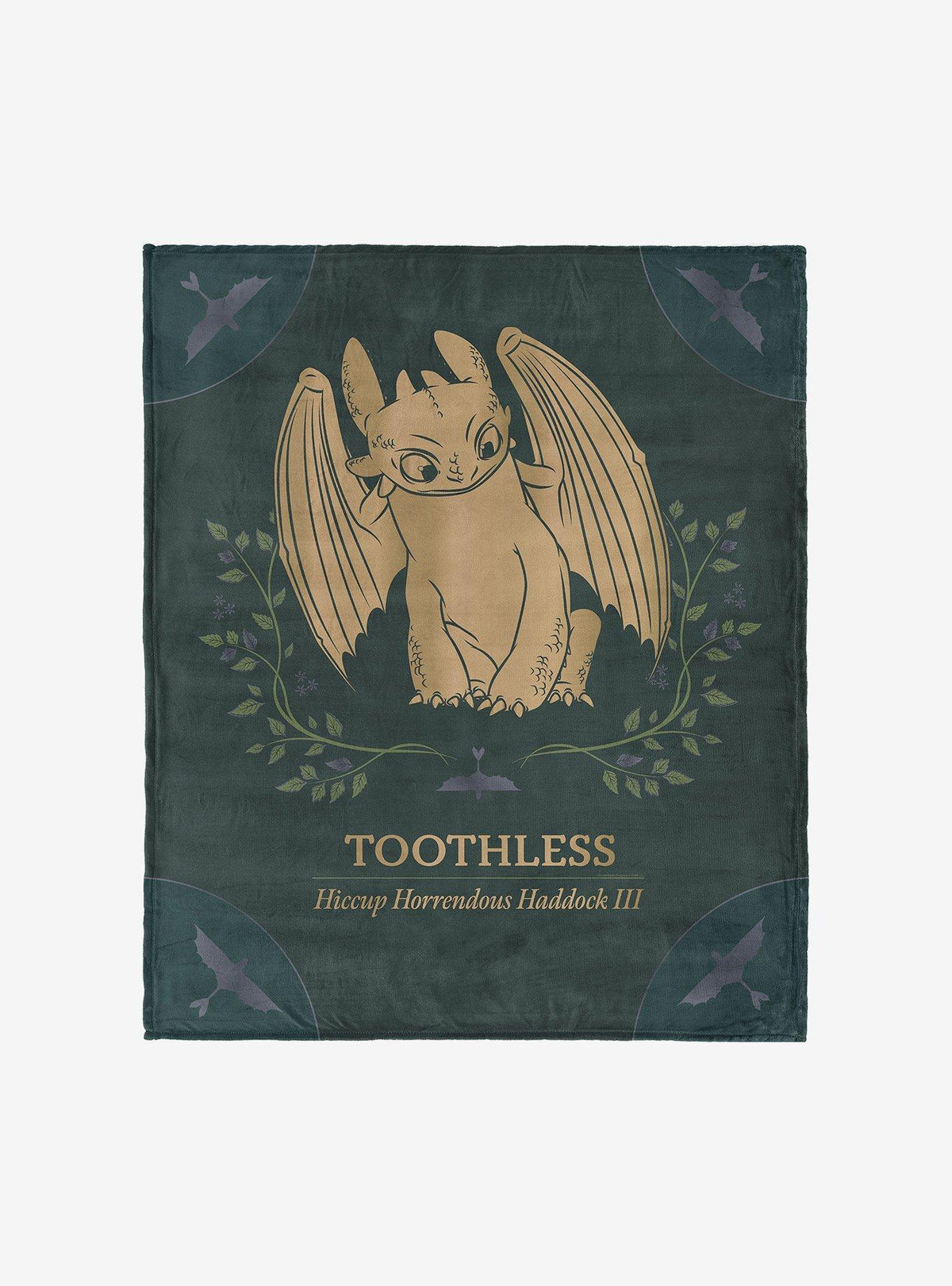Manta de tacto seda How to Train Your Dragon: Hiccup y Toothless