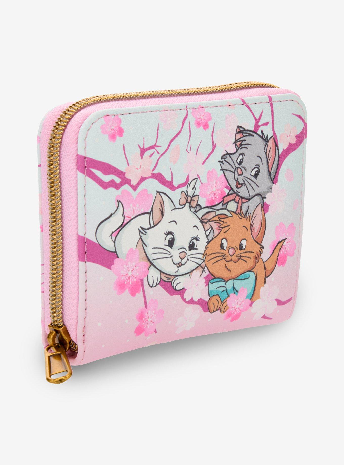 Billetera mini con cierre The Aristocats Cherry Blossom