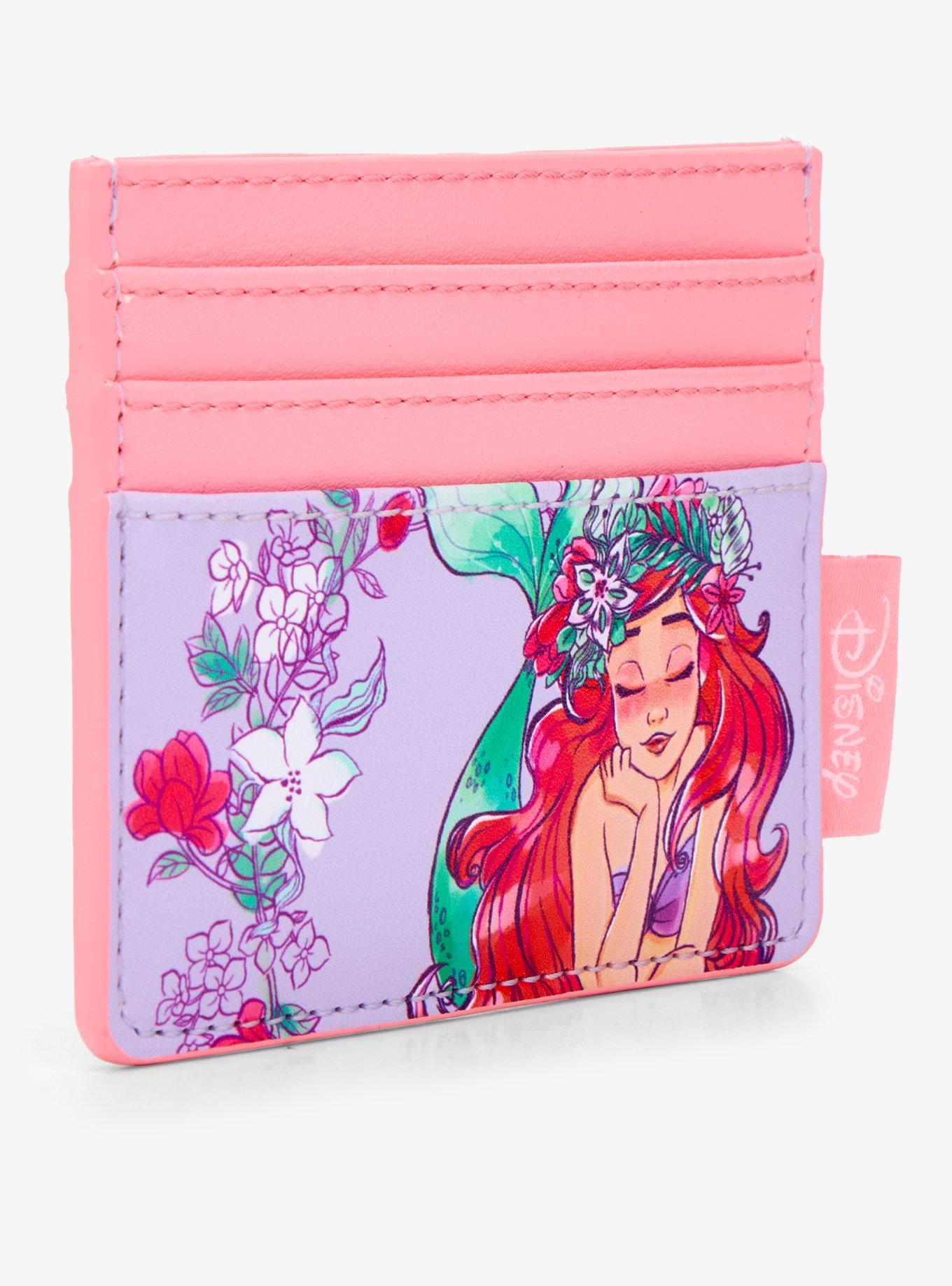 Disney The Little Mermaid Portatarjetas Floral