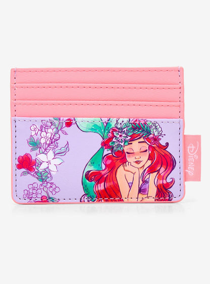 Disney The Little Mermaid Portatarjetas Floral