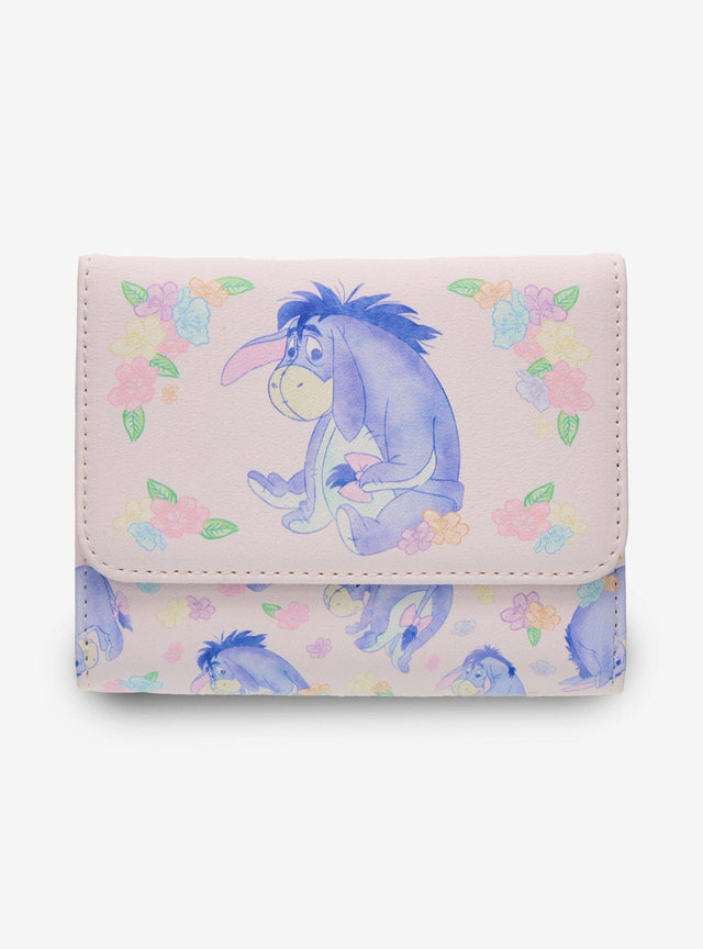 Billetera mini Disney Winnie the Pooh Eeyore Floral