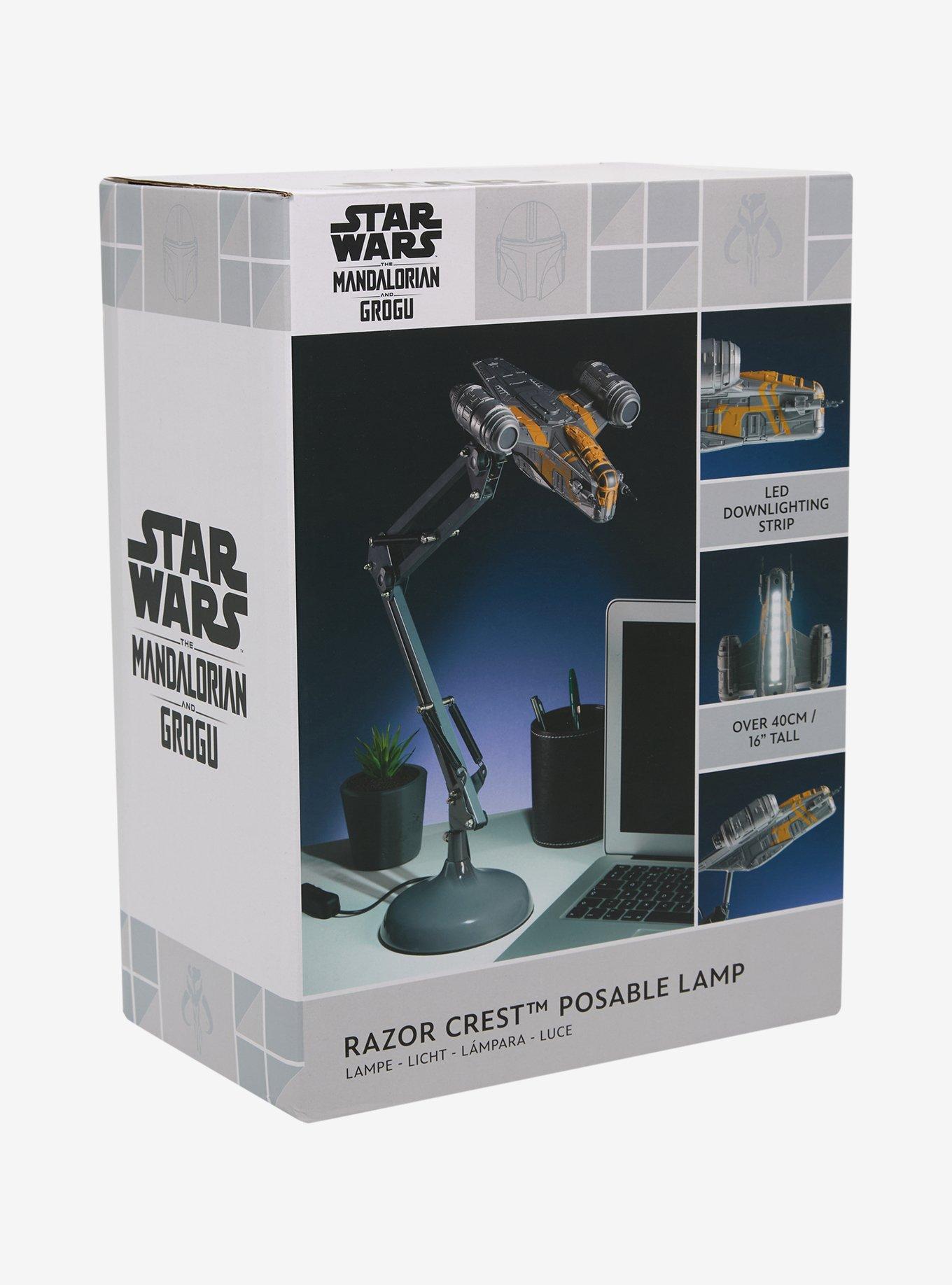 Lámpara de escritorio articulable Razor Crest de Star Wars
