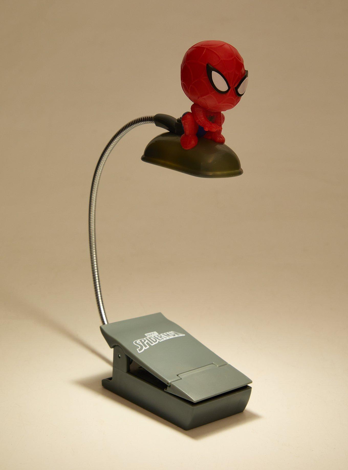 Lámpara de lectura con pinza Spider-Man