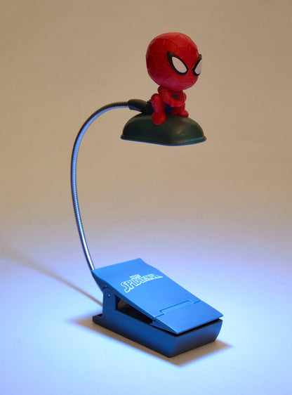 Lámpara de lectura con pinza Spider-Man