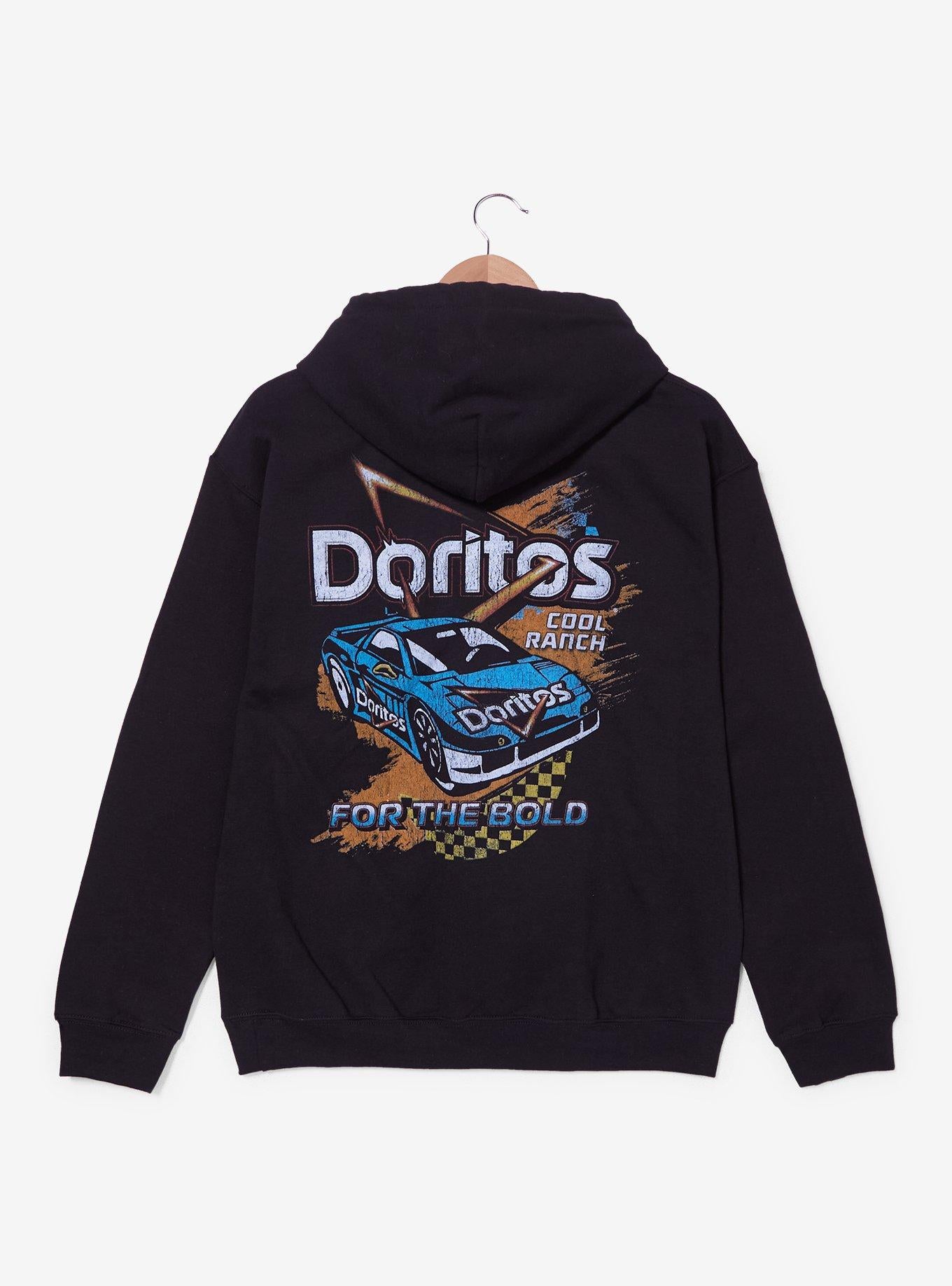 Polerón Doritos Cool Ranch con auto de carreras