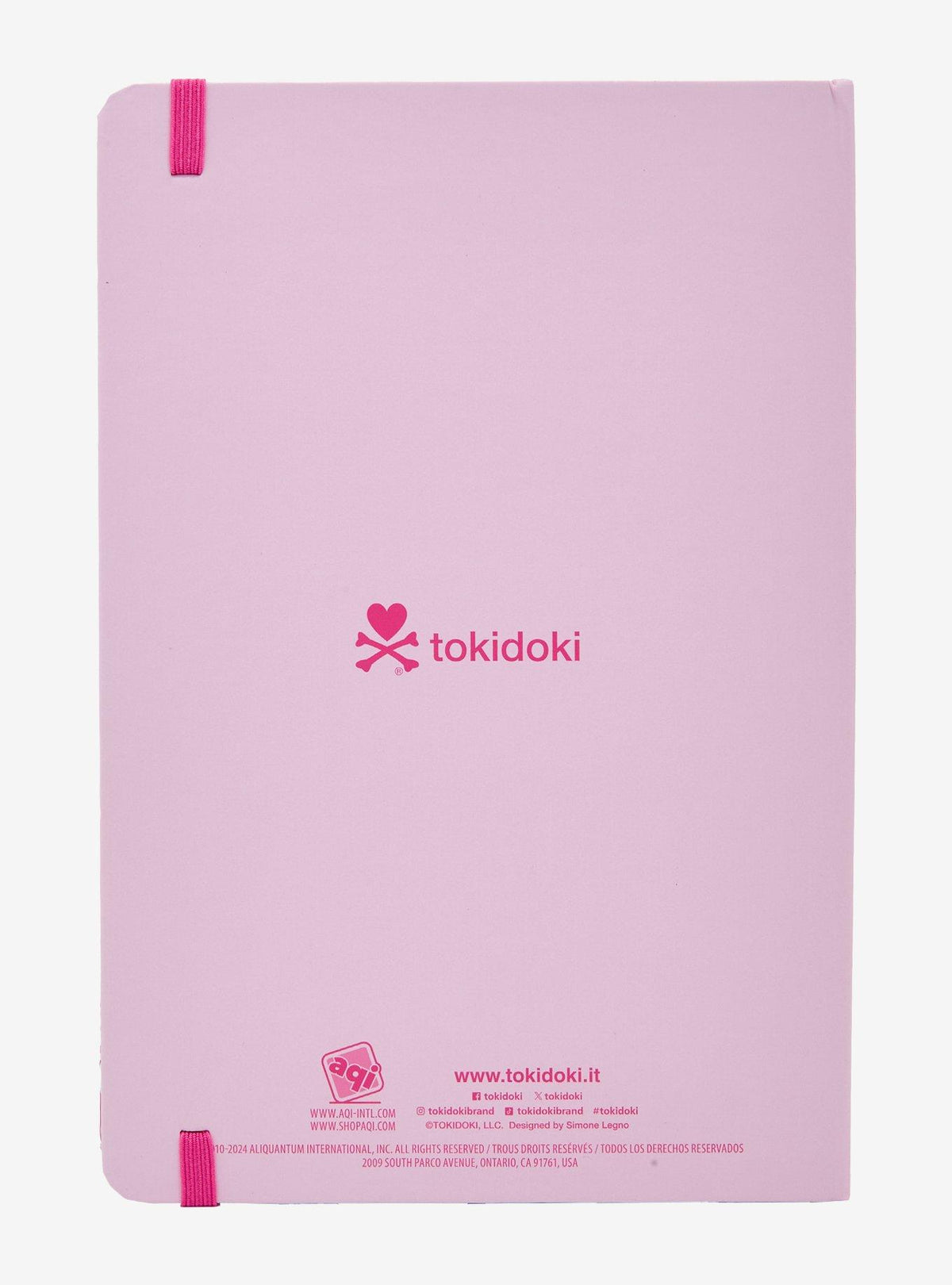 Cuaderno Tokidoki Unicorno con flores de cerezo
