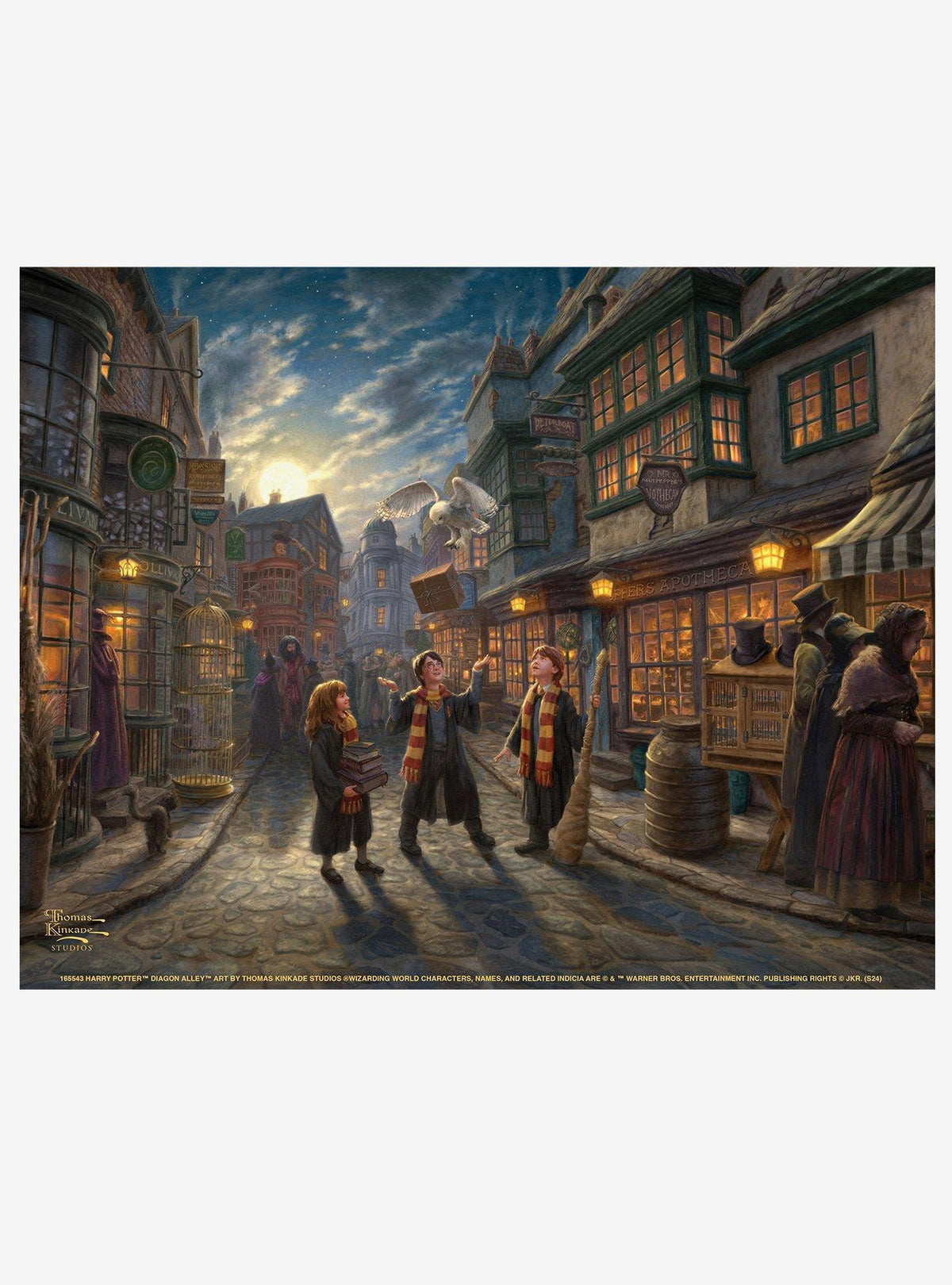 Harry Potter: láminas artísticas del Callejón Diagon