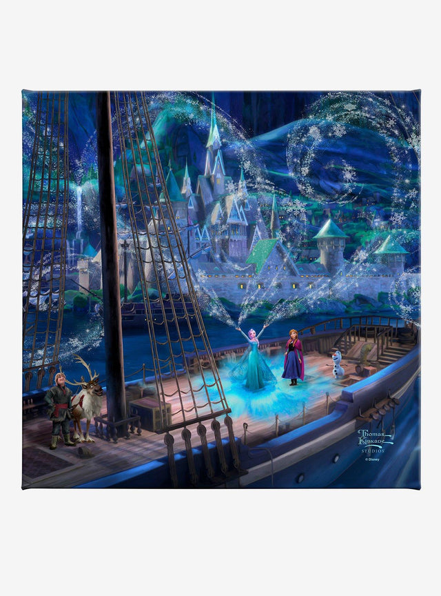 Cuadro en lienzo Frozen: Amor y magia