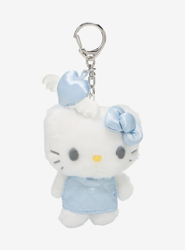 Colgante acolchado azul para bolso Hello Kitty