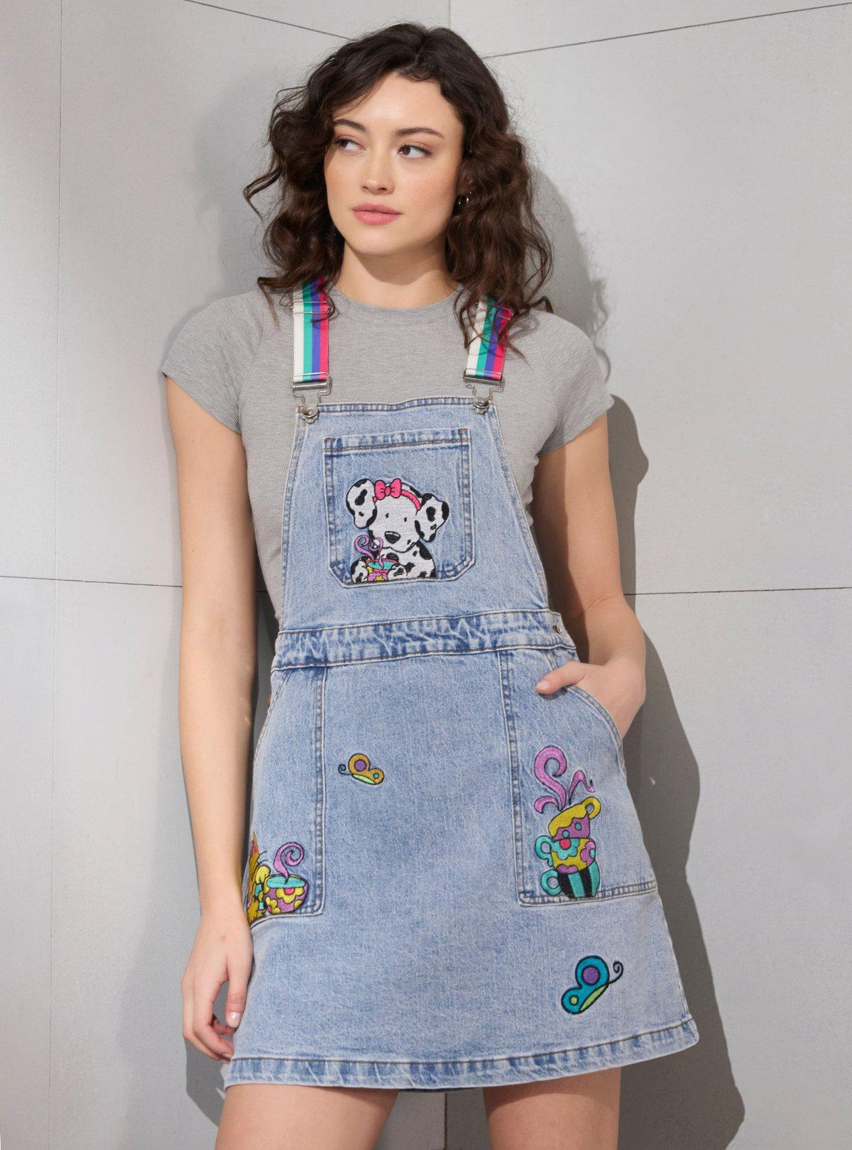 Vestido jardinera Sanrio Spottie Dottie