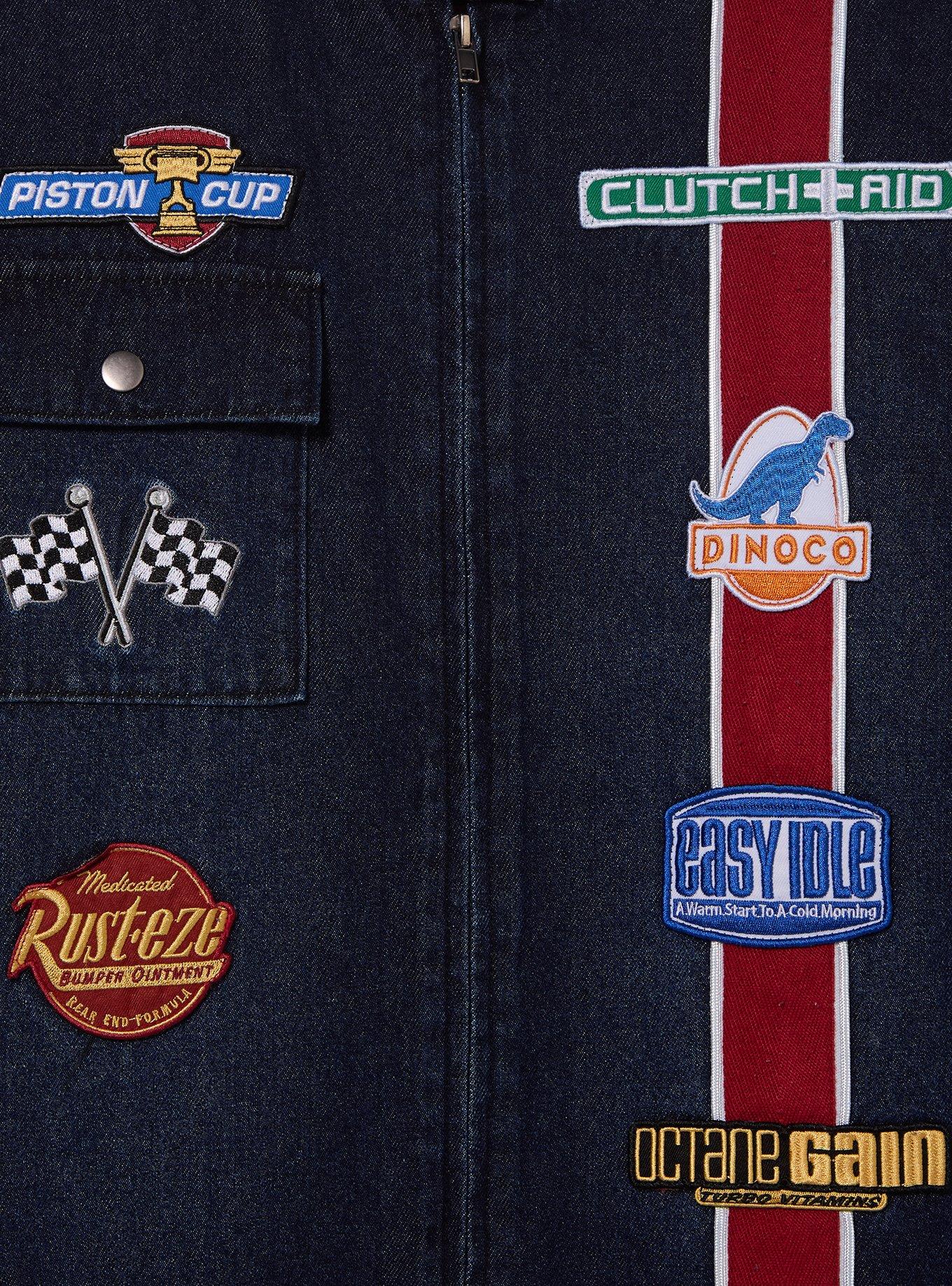 Chaqueta corta de mezclilla Disney Pixar Cars para mujer