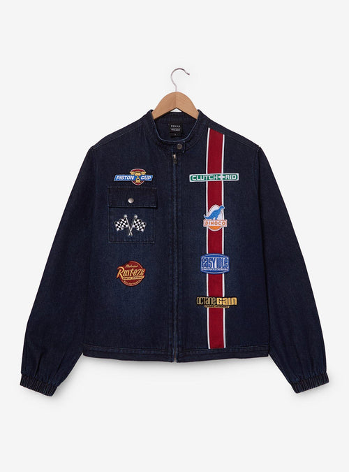 Chaqueta corta de mezclilla Disney Pixar Cars para mujer