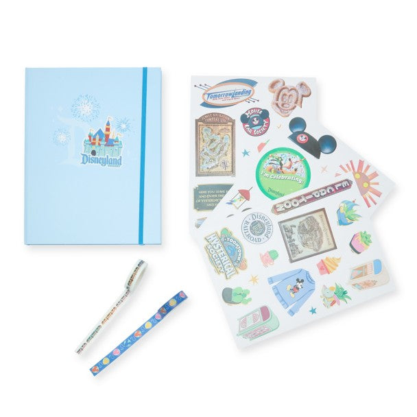 Cuaderno Junk Journal de Disneyland