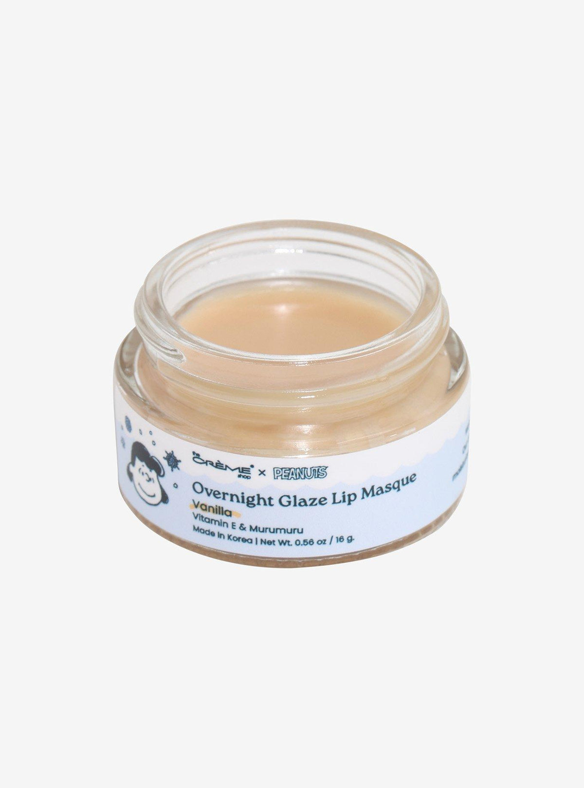Mascarilla labial nocturna Lucy de Peanuts, vainilla