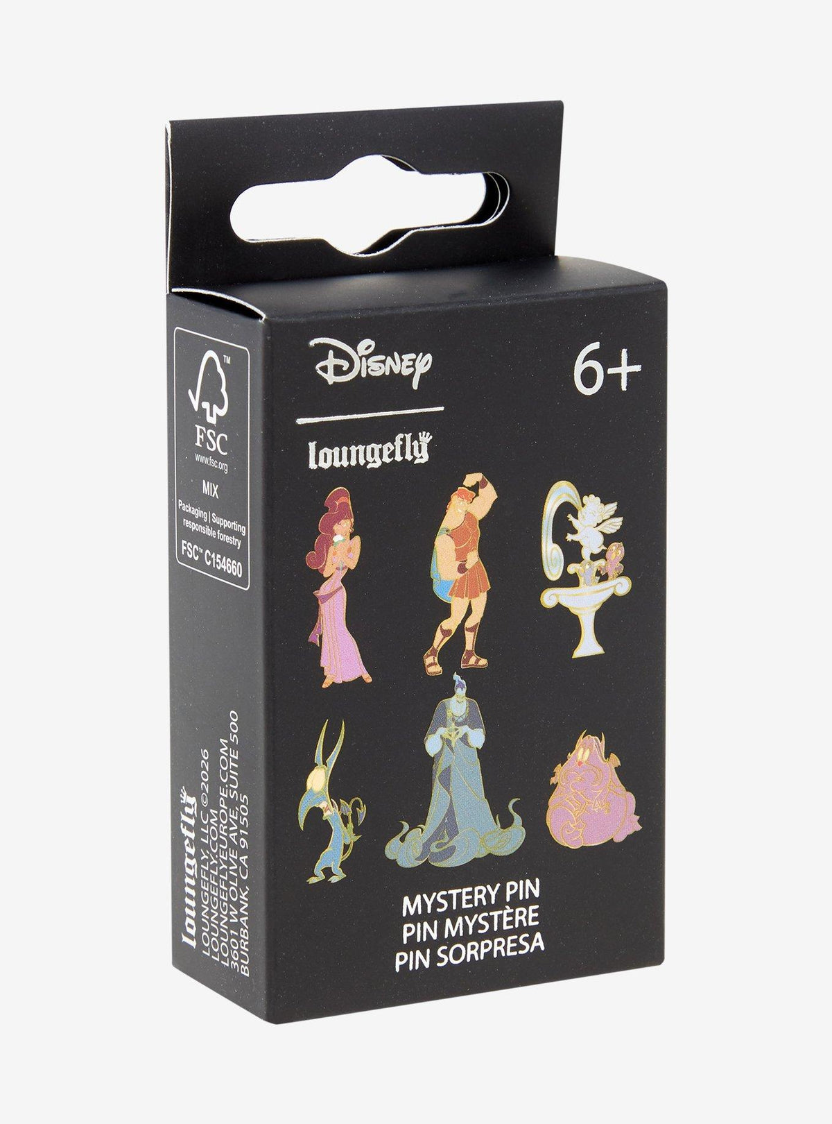 Pin esmaltado sorpresa de Hércules de Disney