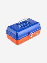 Organizador Caboodles On-The-Go Girl azul y naranjo
