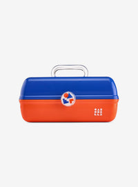 Organizador Caboodles On-The-Go Girl azul y naranjo