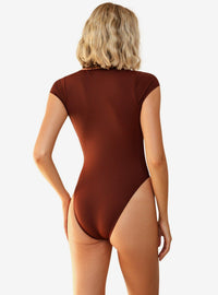 Traje de baño entero Lilo con cierre frontal