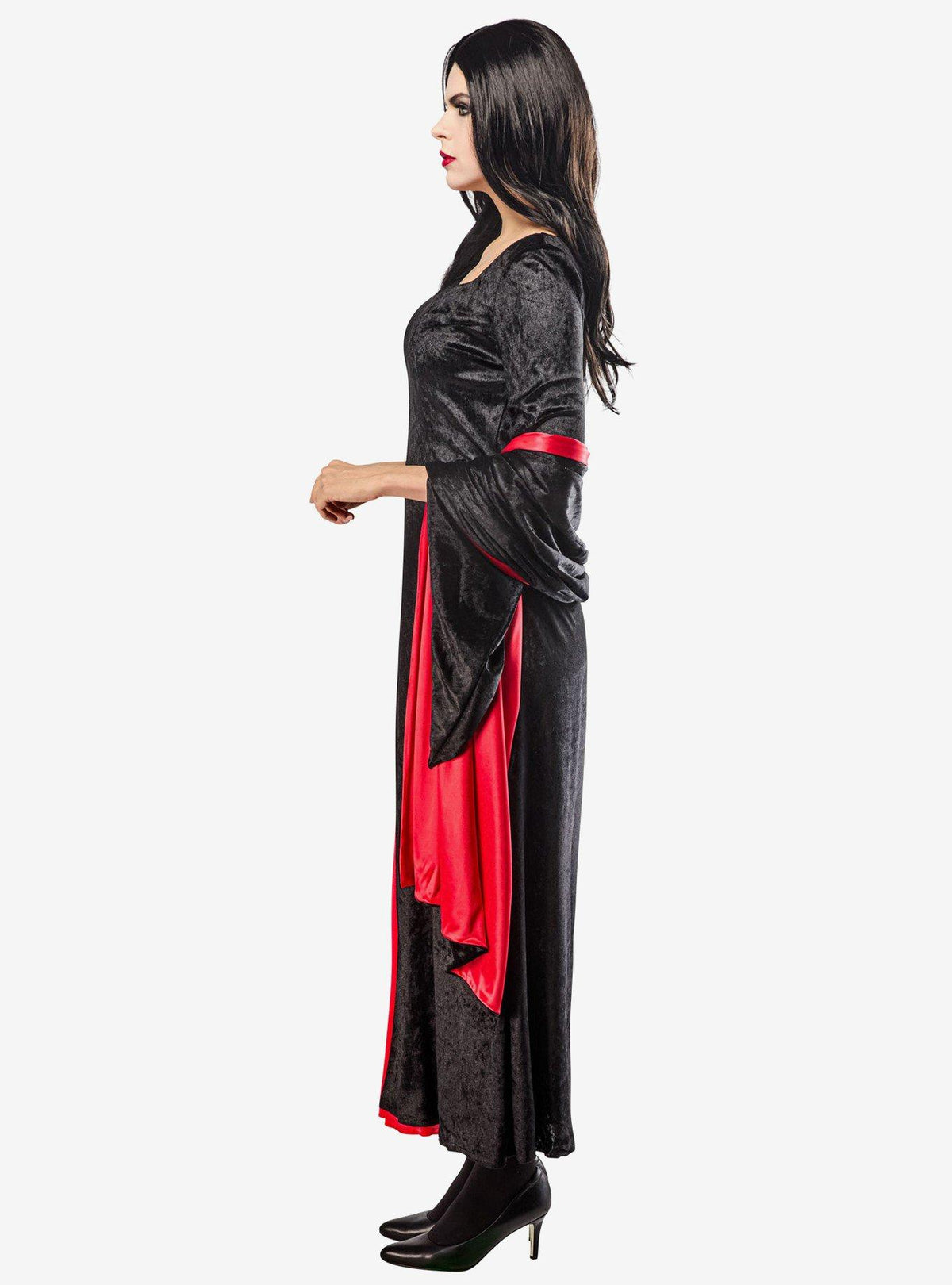 Vestido de Morticia Addams - Wednesday: Academia Nevermore