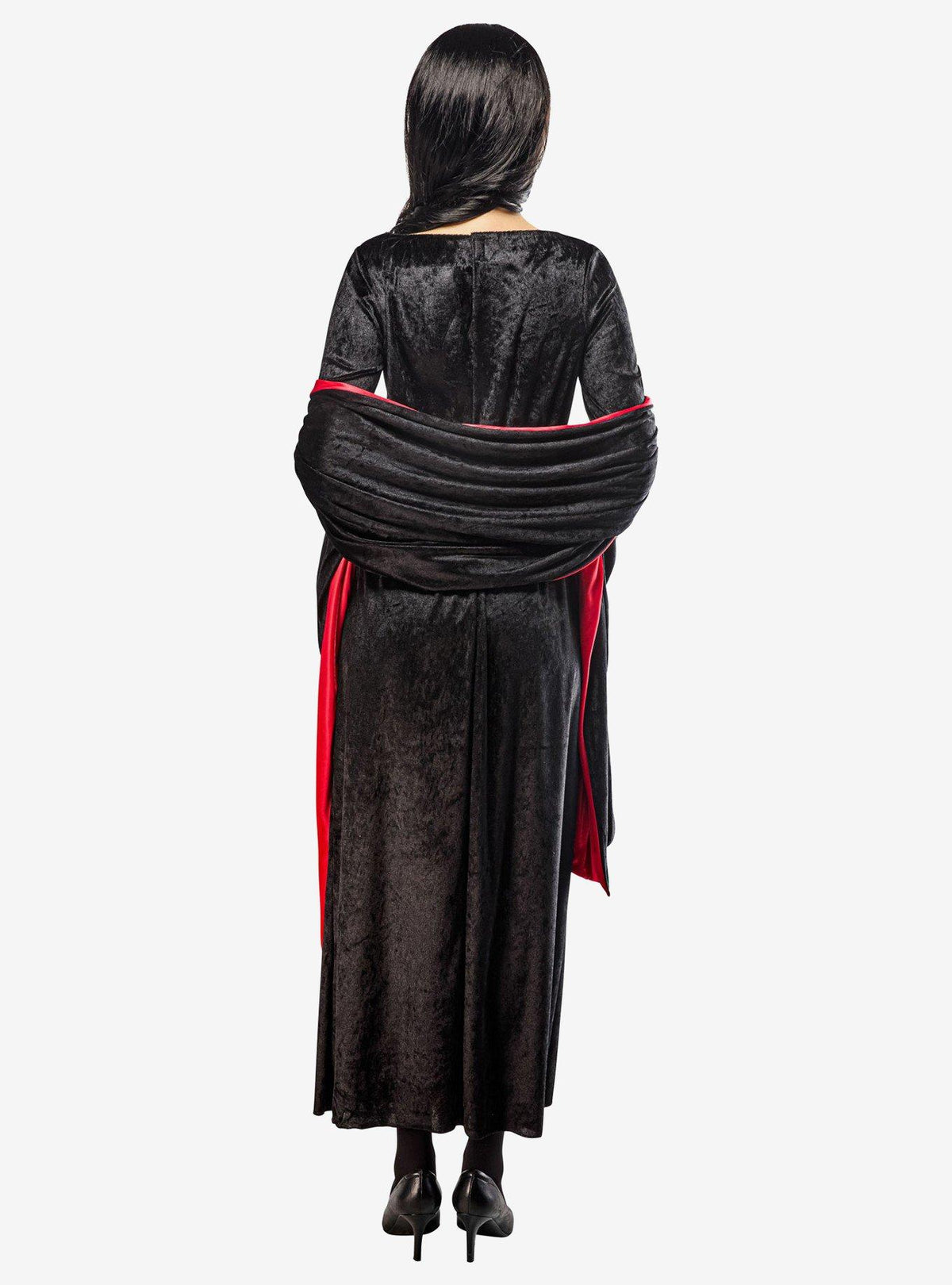 Vestido de Morticia Addams - Wednesday: Academia Nevermore