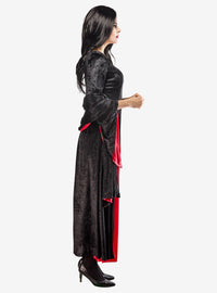 Vestido de Morticia Addams - Wednesday: Academia Nevermore