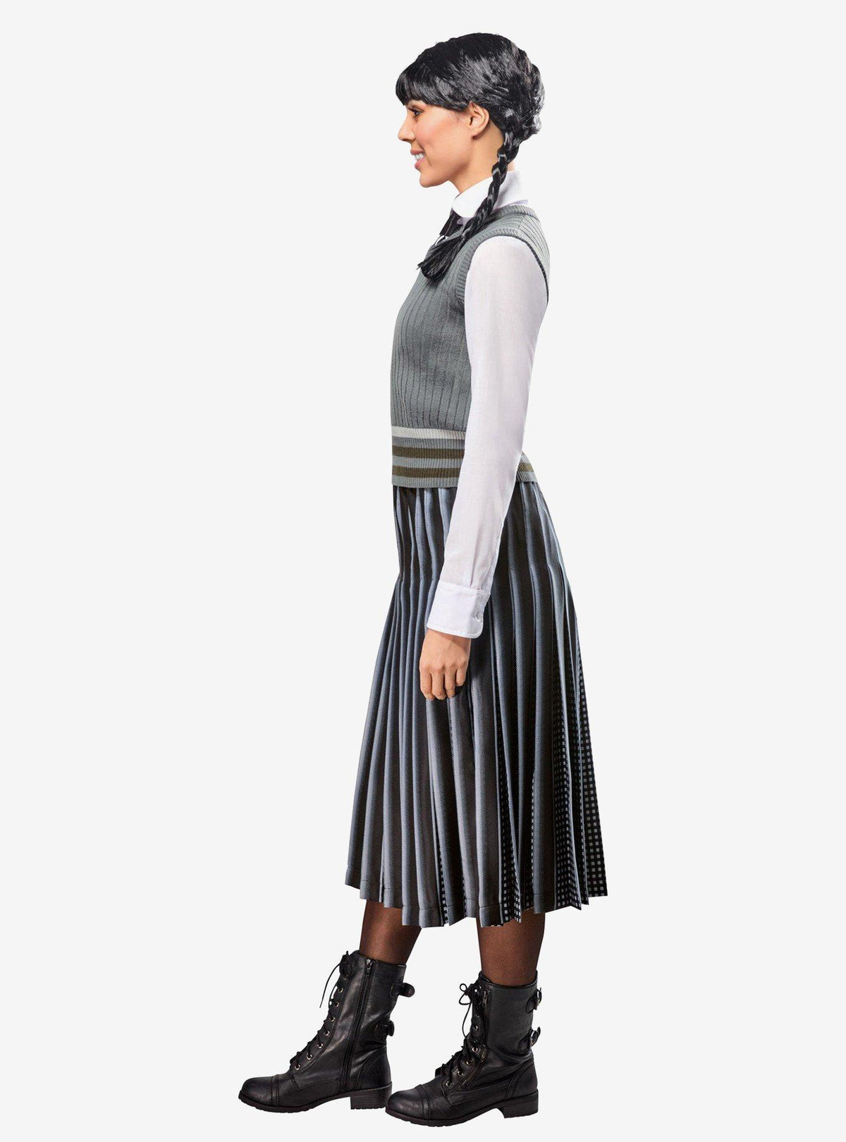Disfraz adulto de Wednesday Addams, Nevermore Academy