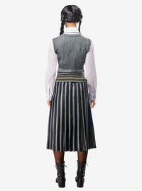 Disfraz adulto de Wednesday Addams, Nevermore Academy